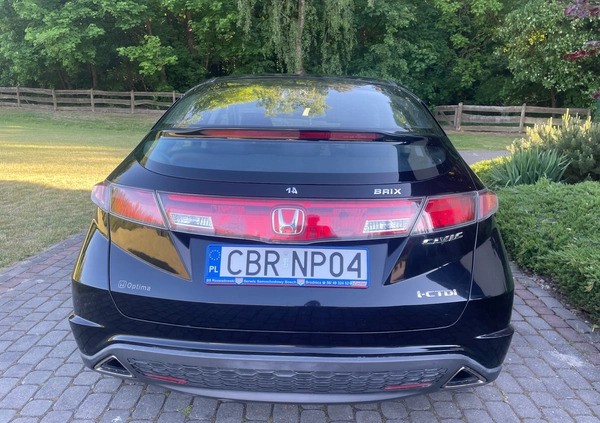 Honda Civic cena 16500 przebieg: 303000, rok produkcji 2006 z Brodnica małe 92